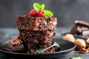 Brownie málna öntettel Brownie málna öntettel